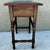 Antique 1800s English Bobbin Leg Oak Accent/Side Table For Sale In Orlando - Image 6 of 12