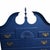 Navy Blue Pennsylvania House Highboy Dresser 2 Pc 11 Drawer Annie Sloan Napoleonic Blue For Sale - Image 8 of 11