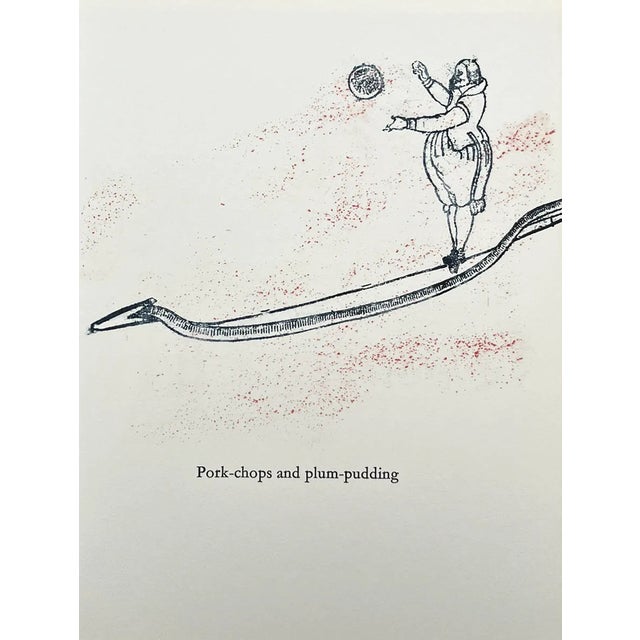 Artist: Max Ernst Country: Germany / France Title:? Pork Chops and Plum Pudding Medium: Original Lithograph Marks: Not...