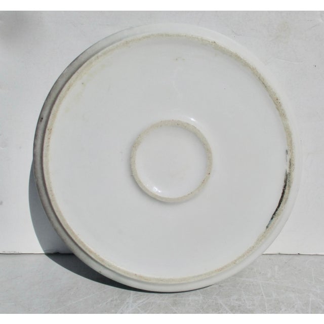 1920s German Porcelain Childs Dish "Judgement of Paris " For Sale - Image 5 of 9