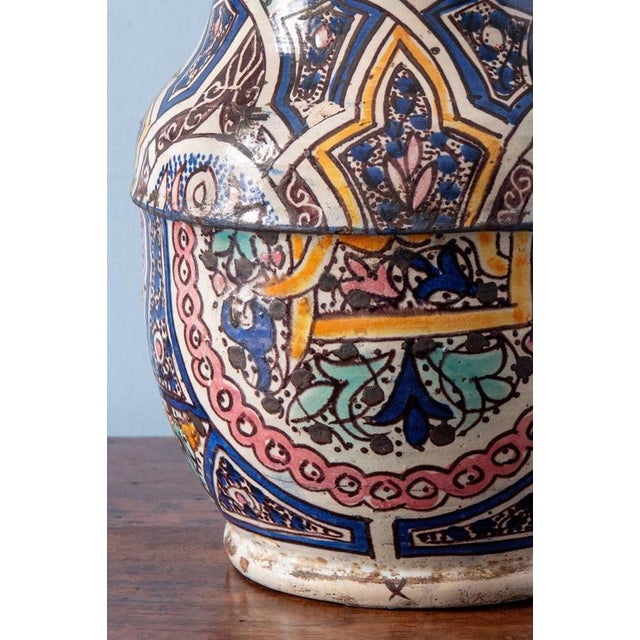Moroccan Pottery Bowl, 1800s For Sale - Image 6 of 9