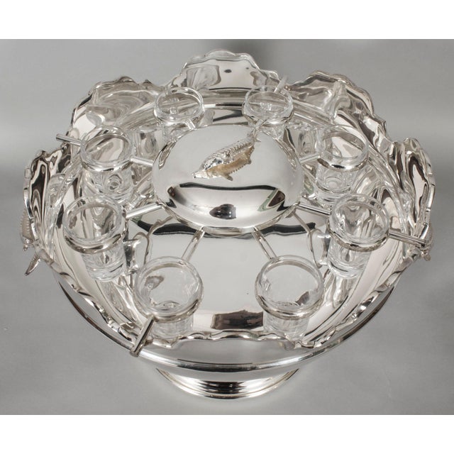1980s Vintage Silver Plated Cooler, 1980s For Sale - Image 5 of 18