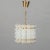 Tyringe tubular crystal & brass pendant brass and crystal tubes pendant by tyringe konsthantverk (tyringe crafts), sweden....