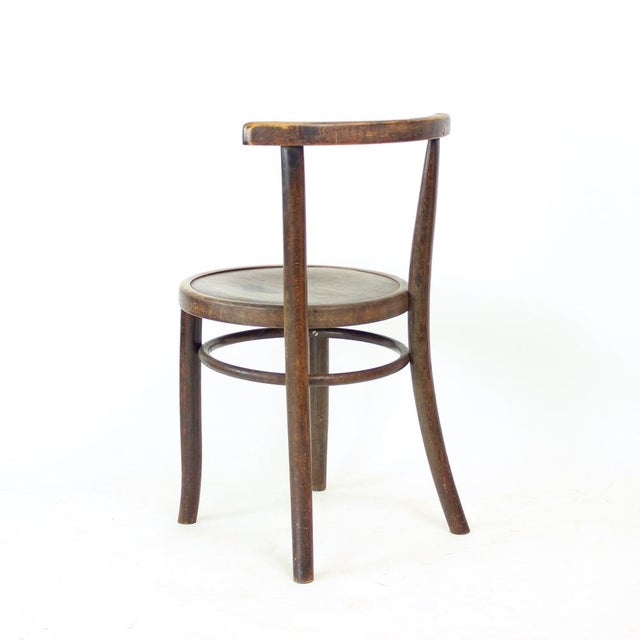 Round Bentwood Children's Chair from Tatra, 1950s For Sale - Image 9 of 14