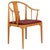 Red Chinese 4283 Chair attributed to Hans J. Wegner for Fritz Hansen For Sale - Image 8 of 8