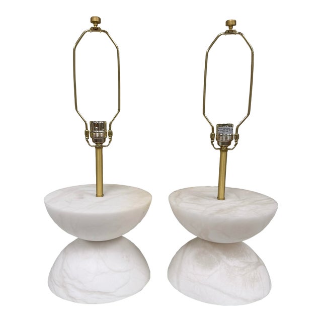 Jean Louis Deniot Obsidian Table Lamps by Baker Furniture - Set of 2 For Sale