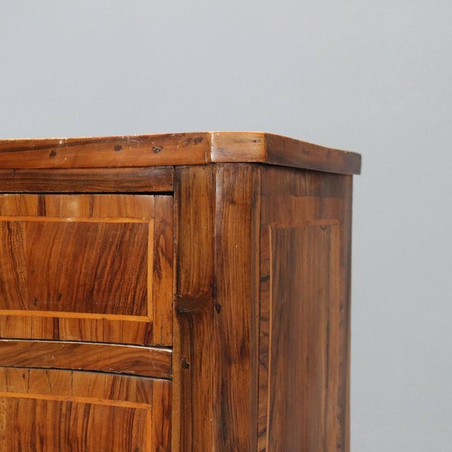 Baroque Bedside Table in Walnut For Sale - Image 4 of 9