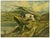 Fausta Settimj, Mountain Landscape with Dog, Oil on Canvas, Early 20th Century For Sale - Image 5 of 5