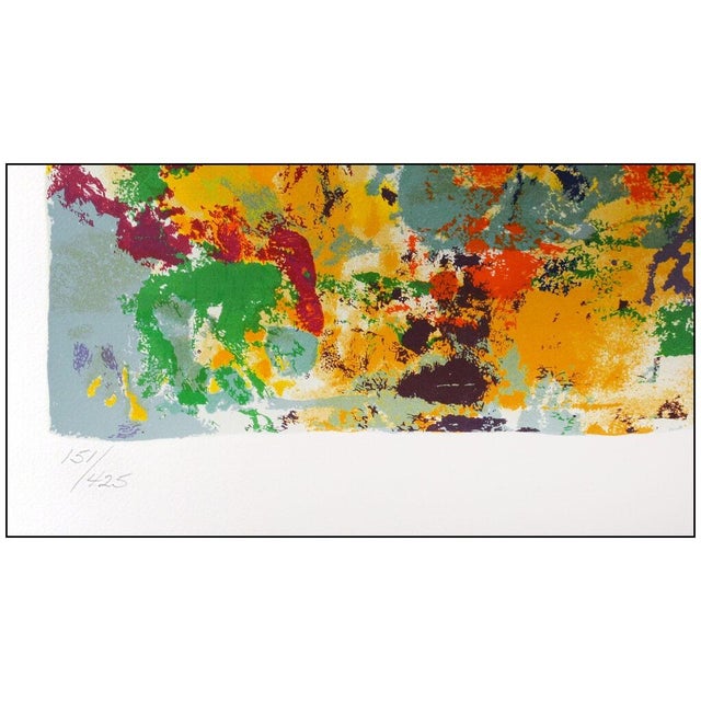1990s 1990s Portrait of a Leopard, LeRoy Neiman For Sale - Image 5 of 6
