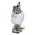Metal Glass and Silver Rooster Jug from J.D. Schleissner Söhne, Hanau, Germany, Late 19th Century For Sale - Image 7 of 12