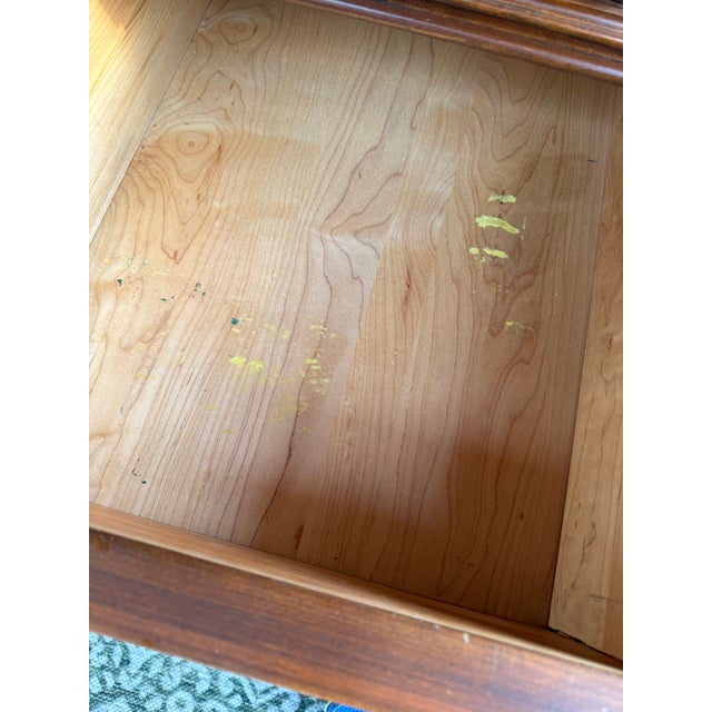 1980s Harden Sleepy Hollow Collection Washington Irving Replica Partners Desk For Sale - Image 10 of 13
