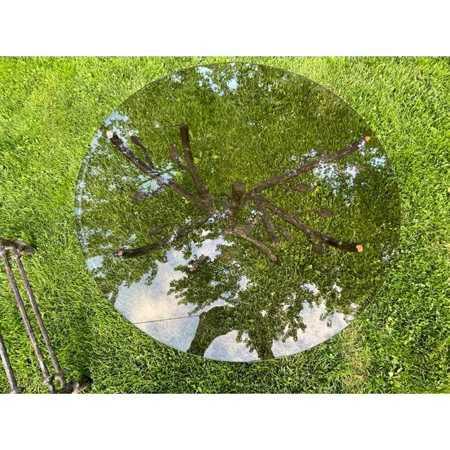 1960s Giacometti "Arbred Au Hibou" Brutalist Branch Table For Sale - Image 4 of 10