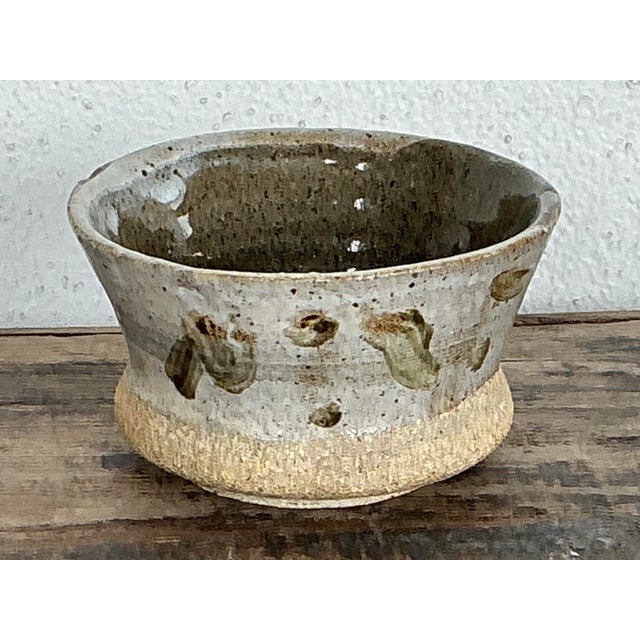 Mid 20th Century Vintage Original Studio Pottery Bowl For Sale - Image 5 of 12