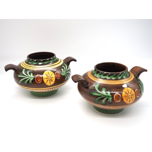 Swedish Ceramic Vases by Harald Östergren for Upsala Ekeby, Sweden, 1940s, Set of 2 For Sale - Image 13 of 13