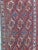 Nice 19th century horse cover Turkmen rug with a beautiful Bokhara design and natural colors with red, purple, orange and...