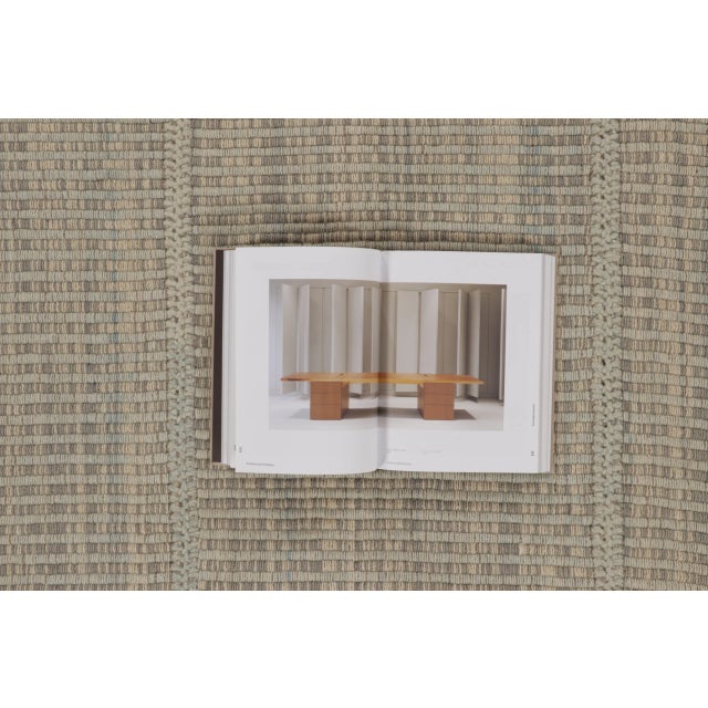 Rug & Kilim’s Contemporary Kilim, Beige with Gray Textural Stripes For Sale - Image 9 of 10