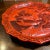 Chinese Vintage Chinese Cinnabar Decorative Display Plate For Sale - Image 3 of 9