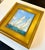 Original Nautical Sailboat Oil Painting in Custom Gold Frame, 14 X 16 by Matt Thomas For Sale - Image 4 of 4