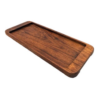 1950s Esa of Denmark Teak Wood Tray For Sale