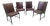 Vintage Chairs by Kai Lyngfeldt Larsen for Soren Wiladsen, Denmark, 1960s, Set of 4 For Sale