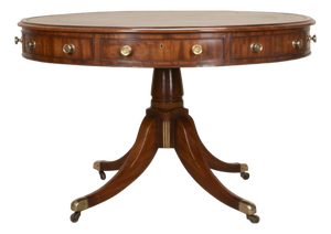 Regency Mahogany Drum Table, 1830