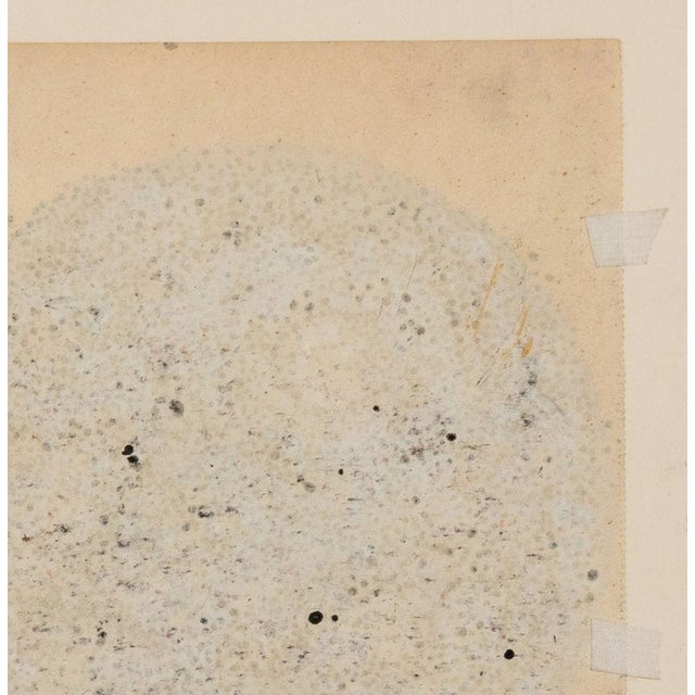 Manfred Schwartz Celestial Pointillist Gouache For Sale In New York - Image 6 of 8