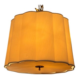 Barbara Barry for Visual Comfort Scallop Pendant, Large For Sale