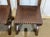 Chairs and Armchairs in Oak and Leather with Gothic Decoration, 1930s, Set of 8 For Sale - Image 18 of 18
