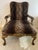 French Creations by Jasmine Leopard Print Armchair For Sale - Image 3 of 5