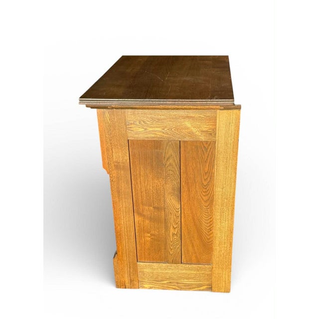 Late 19th Century Antique 1800's Eastlake Oak Dresser – Hand Carved – Original Hardware For Sale - Image 5 of 18