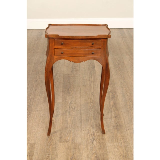 Late 20th Century Louis XV Style Carved Wooden Night Stand For Sale - Image 5 of 12