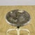 Metal Industrial Swivel Stool with Iron Seat and Frame, 1950s For Sale - Image 7 of 9