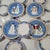 Vintage Debbie Mumm Snowman Holiday China- Set of 20 For Sale - Image 18 of 18