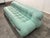 Soriana Sofa by Afra & Tobia Scarpa for Cassina, Upholstered in Soft Mint Green Leather For Sale - Image 9 of 10