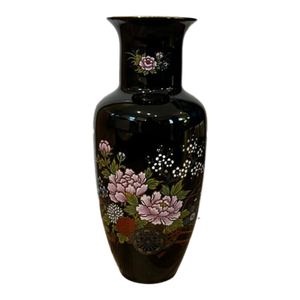 Black Japanese Vase