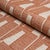 Contemporary SAMPLE - Schumacher Gaetan Performance Fabric In Terracotta For Sale - Image 3 of 3