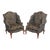 Pearson French Style Pair of Custom Upholstered Wing Chairs For Sale