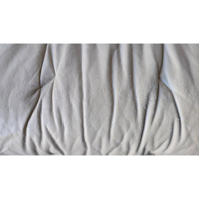 1970s Post Modern Leather Loveseat by Intertime Switzerland For Sale - Image 10 of 10