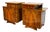 Art Deco Nightstands, Central Europe 1930s, Set of 2 For Sale