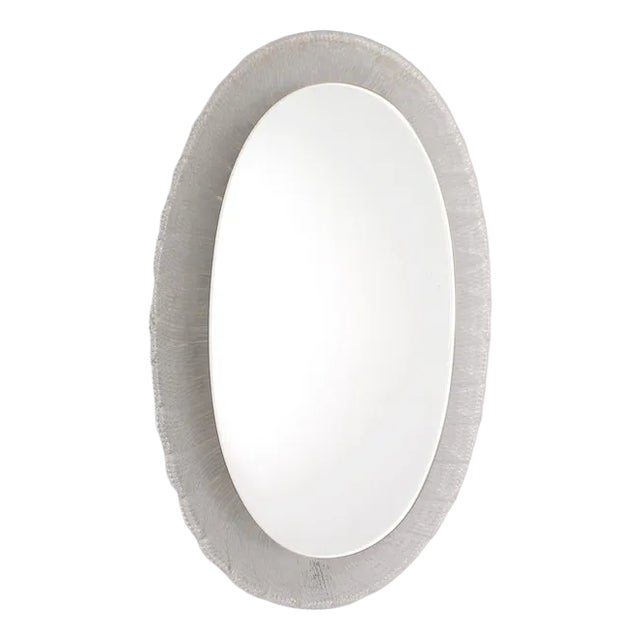 Acrylic Resin Illuminated Mirror, 1970s For Sale