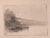 Landscape is an original drawing in pencil realized in the early 20th Century by Edmond Cuisinier (1857-1917). Monogrammed...