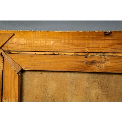 Gottfried Bachem, Collector in His Room, 1896, Oil Painting, Framed For Sale - Image 18 of 18