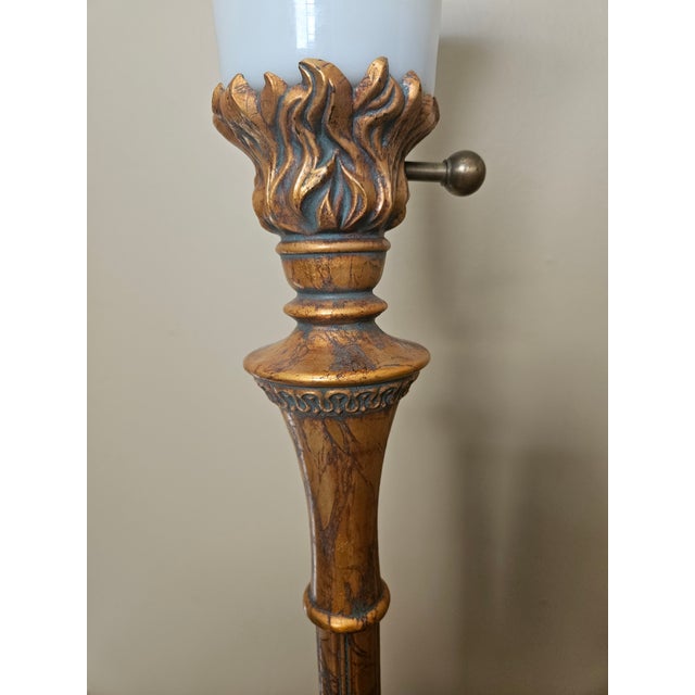 Stiffel Stiffel Torchiere Floor Lamps - A Pair For Sale - Image 4 of 9