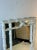 Modern 1980s White Faux Bamboo Mirror in the Manner of Serge Roche For Sale - Image 3 of 10