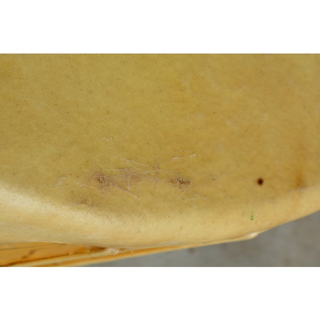 Set of 2, 1970s Native American Style Pow Pow Taos Pueblo Rawhide / Skin & Wood Large Round Drum & Mallet For Sale - Image 12 of 15