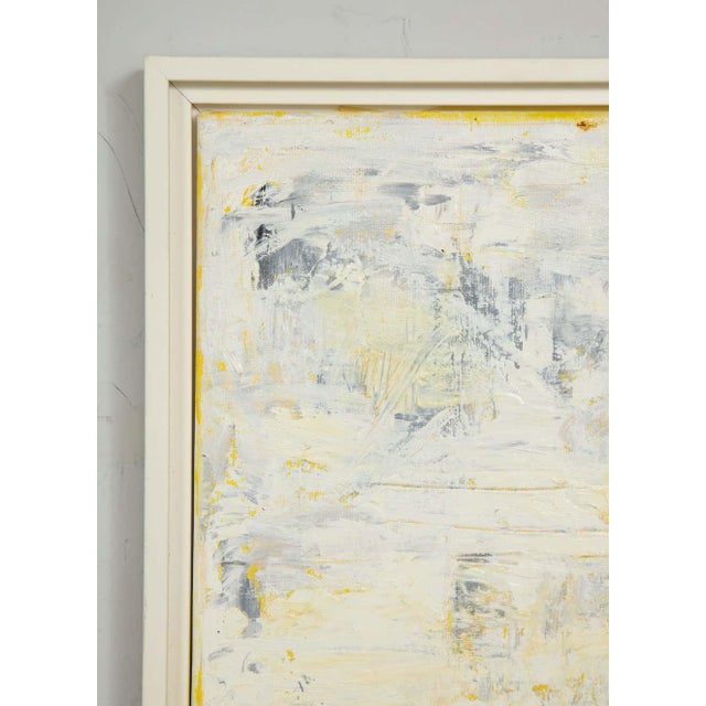 Contemporary "Wall Street Series-Lo Vol II" Signed, Oil on Canvas by Leila Pinto For Sale - Image 3 of 8