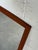 Vintage Danish Modern Teak Wall Mirror Mid Century Scandinavian Rectangular Mirror For Sale - Image 10 of 10