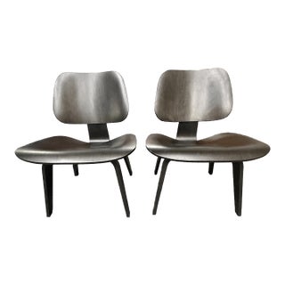 Charles Eames LCW Chairs for Herman Miller (Pair) For Sale