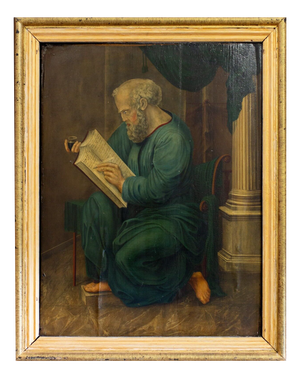 Writing Scholar of Antiquity, 1750s, Oil on Canvas