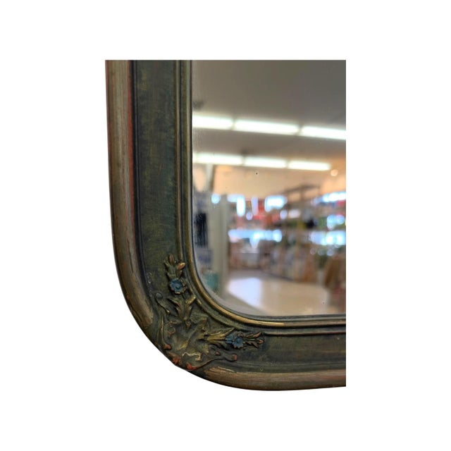 Vintage Arched Pier Mirror With Glass Sunburst Prism – Ornate Gilt Hollywood Regency Wall Mirror. For Sale - Image 9 of 11